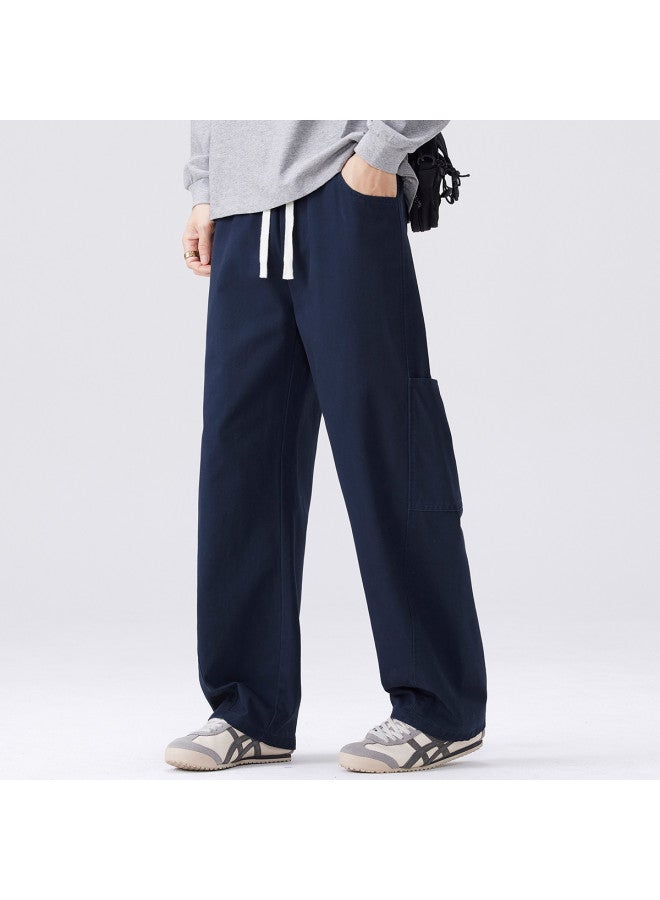 Paul Frank Autumn And Winter Men's Fashion Loose Drape Casual Pants, Versatile Straight-leg Pants, Men's Bottoms - Image 4